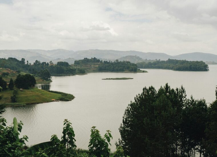 Natural landscape of Uganda